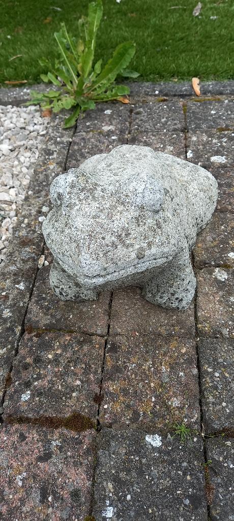 Stenen kikker, Tuin en Terras, Ophalen, Steen