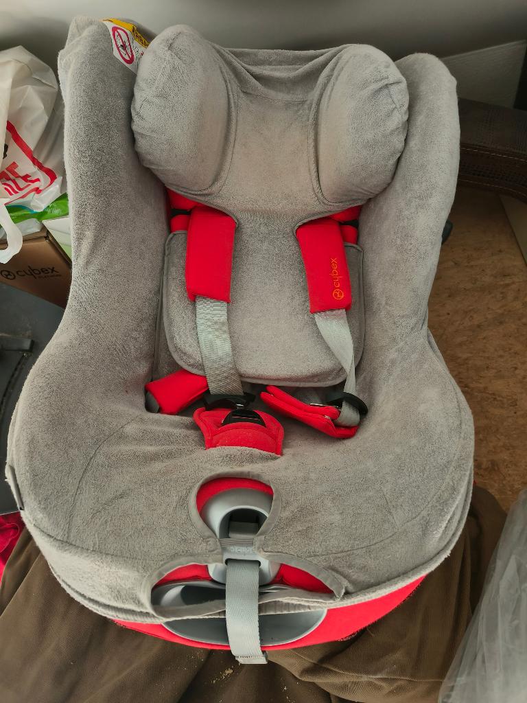 Cybex Sirona Z i-Size – Autumn Gold/Burnt Red + Basis + Hoes, Enfants & Bébés, Sièges auto, Utilisé, Autres marques, Autres méthodes