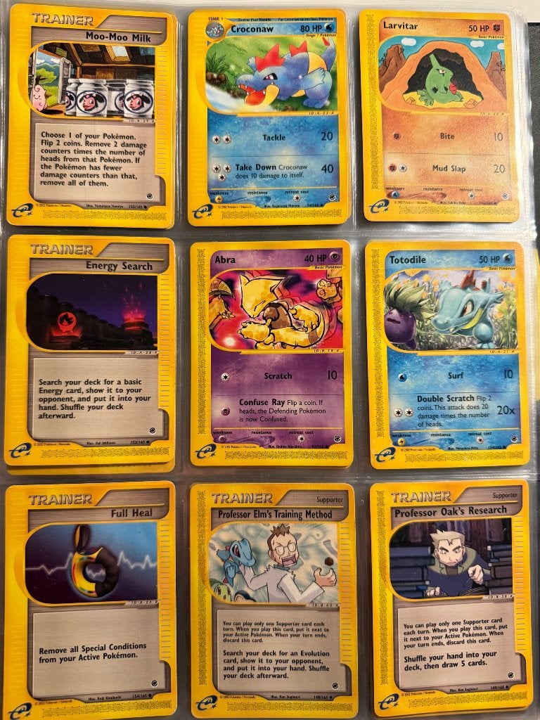Pokemon expedition kaarten, Hobby en Vrije tijd, Ophalen of Verzenden, Zo goed als nieuw, Meerdere kaarten