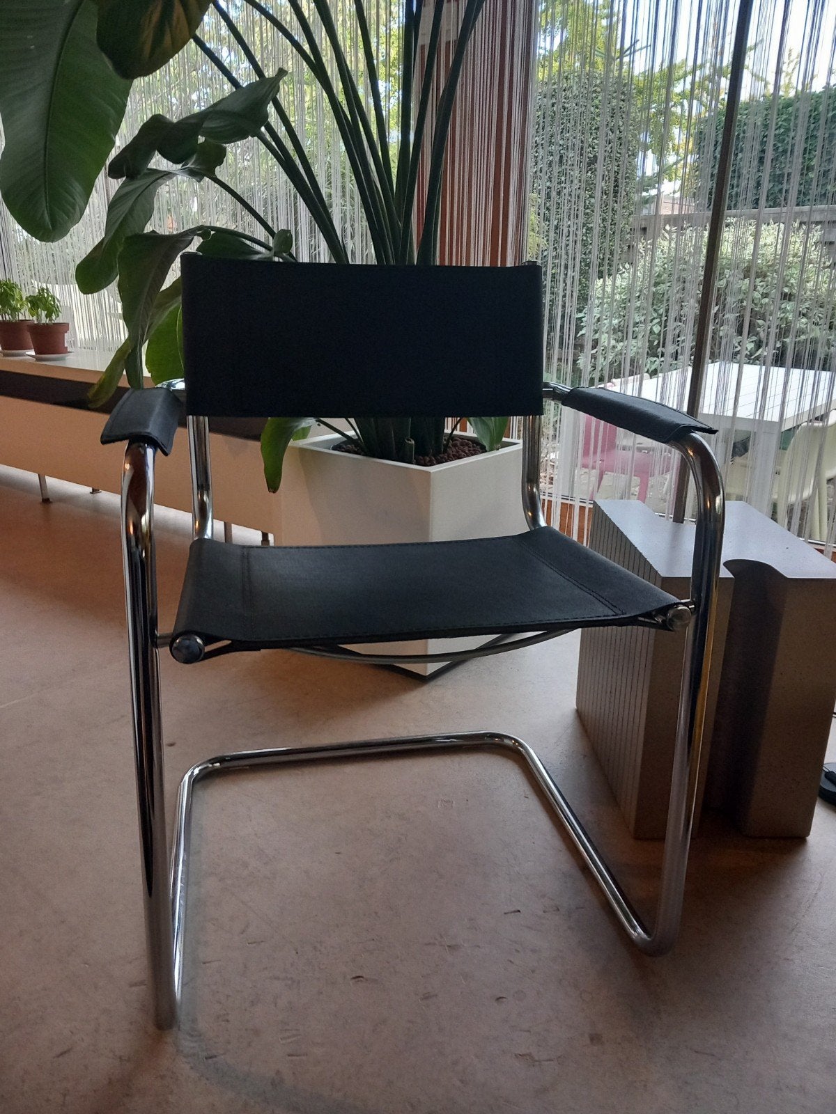 vintage bauhaus stoel sledestoel, Ophalen