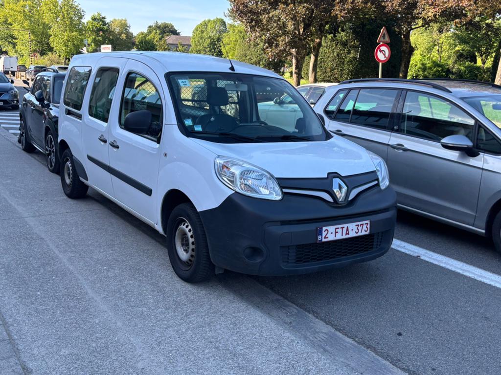 RENAULT KANGOO 2022 Maxi 6125 excl. BTW euro6 d, Euro 6, Wit, 1500 cc, Particulier