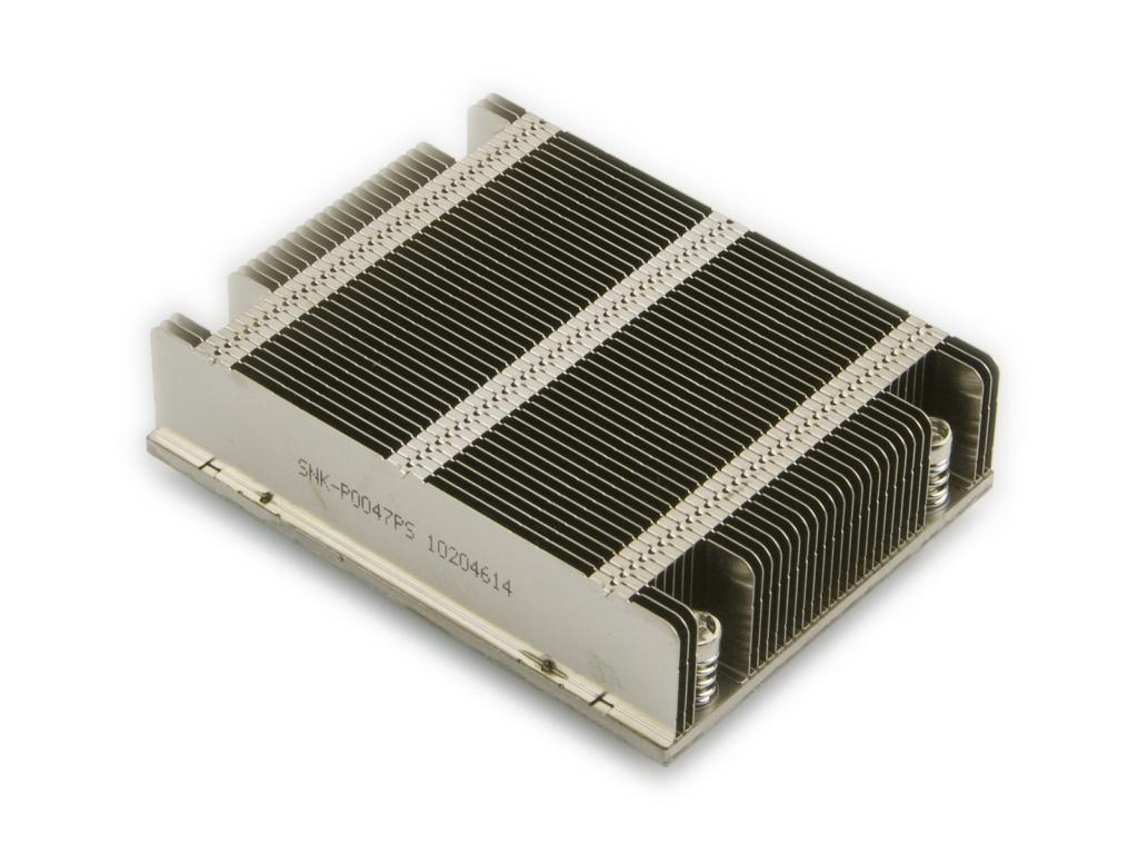 SuperMicro 1U LGA2011 Passive heatsink SNK-P0047PS, Computers en Software, Servers, Gebruikt, Super Micro Computer B.V., Ophalen of Verzenden