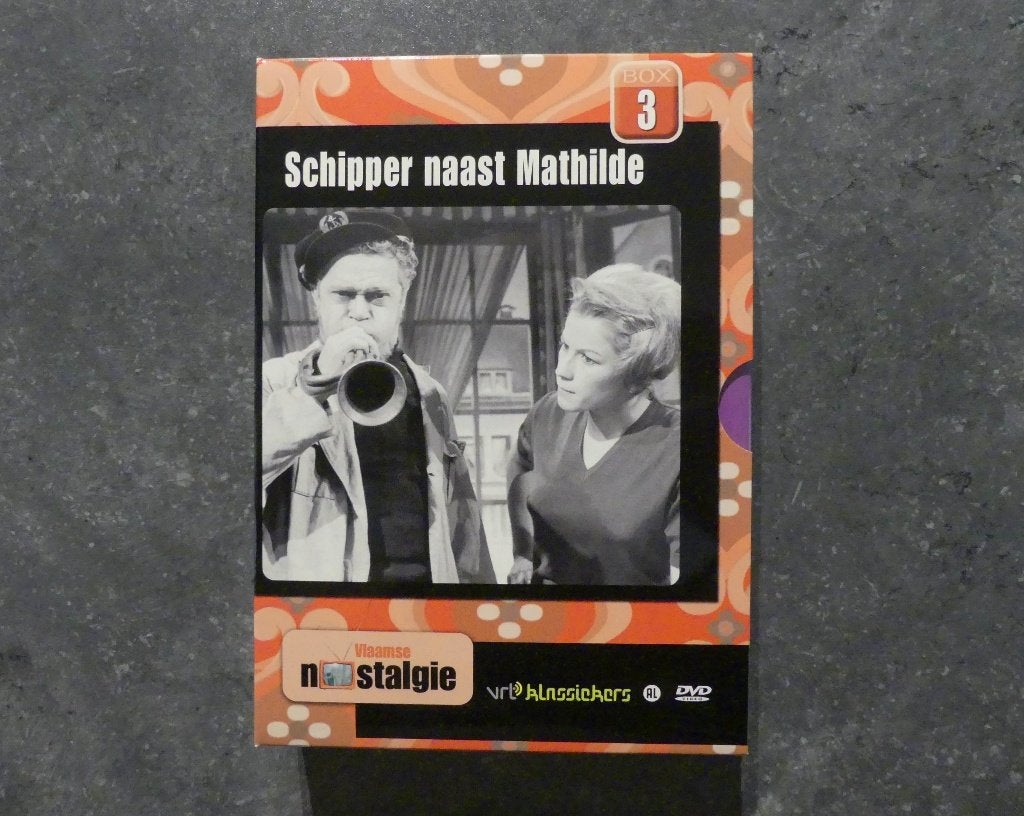 Dvd-box van ‘Schipper naast Mathilde’ compleet, CD & DVD, Enlèvement ou Envoi, Comme neuf, Drame, Néerlandais