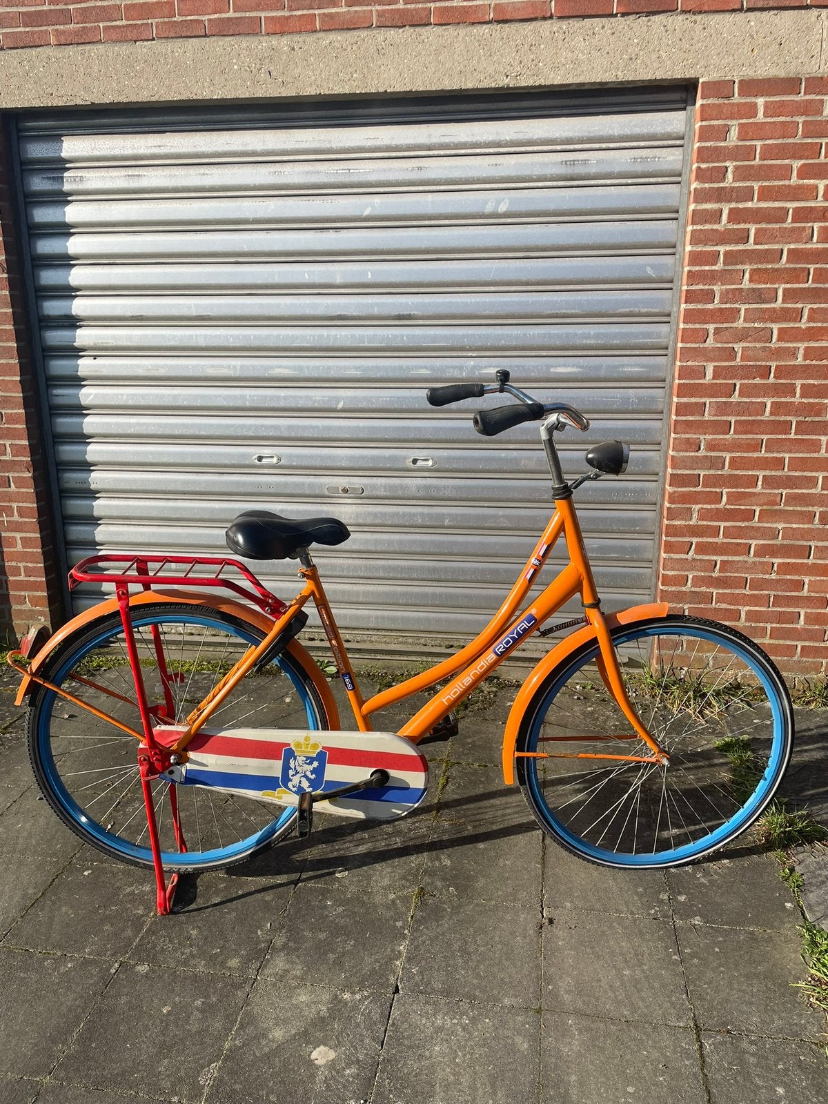 Vintage fiets, Ophalen