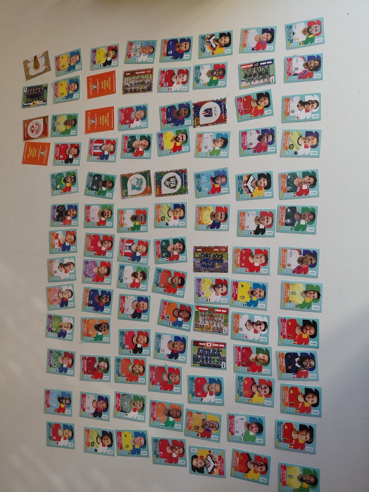 Cartes panini pour la Coupe du Monde de la FIFA 2026, Enlèvement ou Envoi