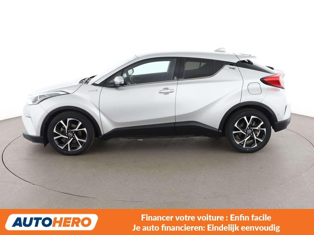 Toyota C-HR 1.8 Hybrid Business Edition (automatique), Argent ou Gris, Euro 6, Détection des panneaux routiers, 86 g/km