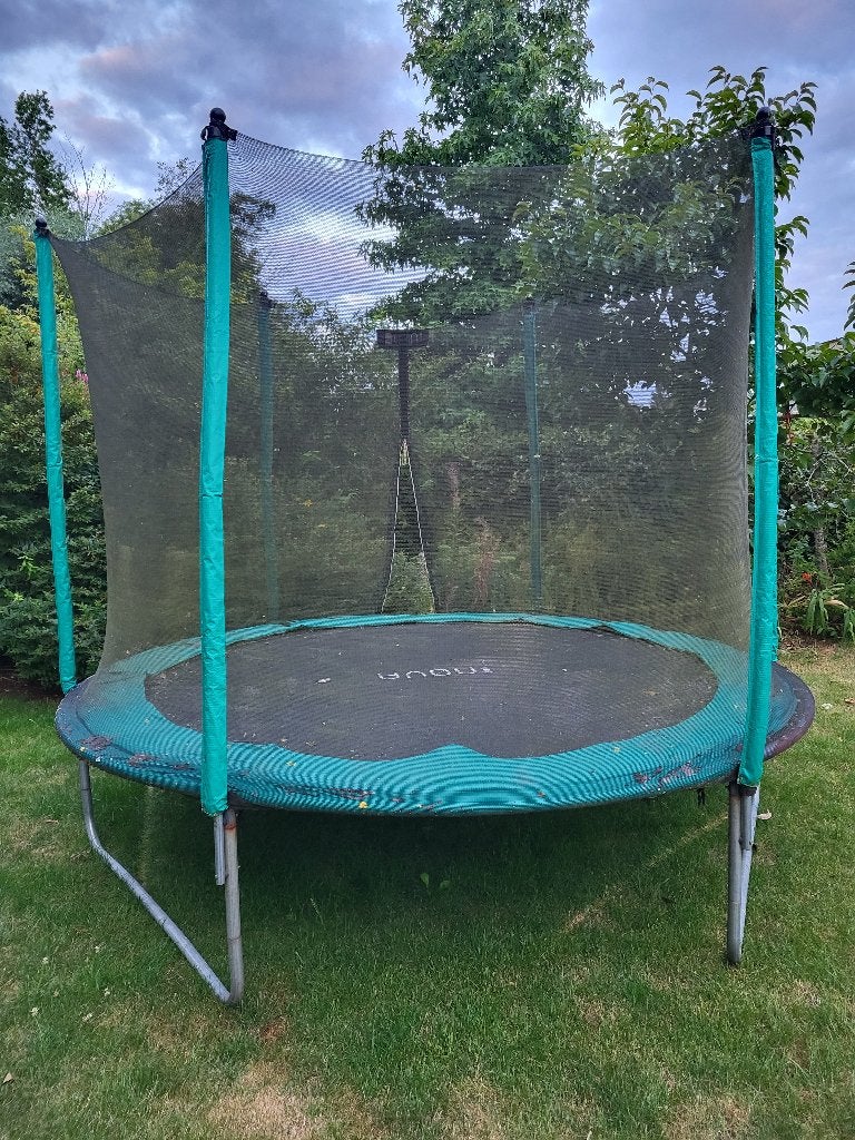 Trampoline 3 m met veiligheidsnet, Kinderen en Baby's, Speelgoed | Buiten | Trampolines, Ophalen, Gebruikt