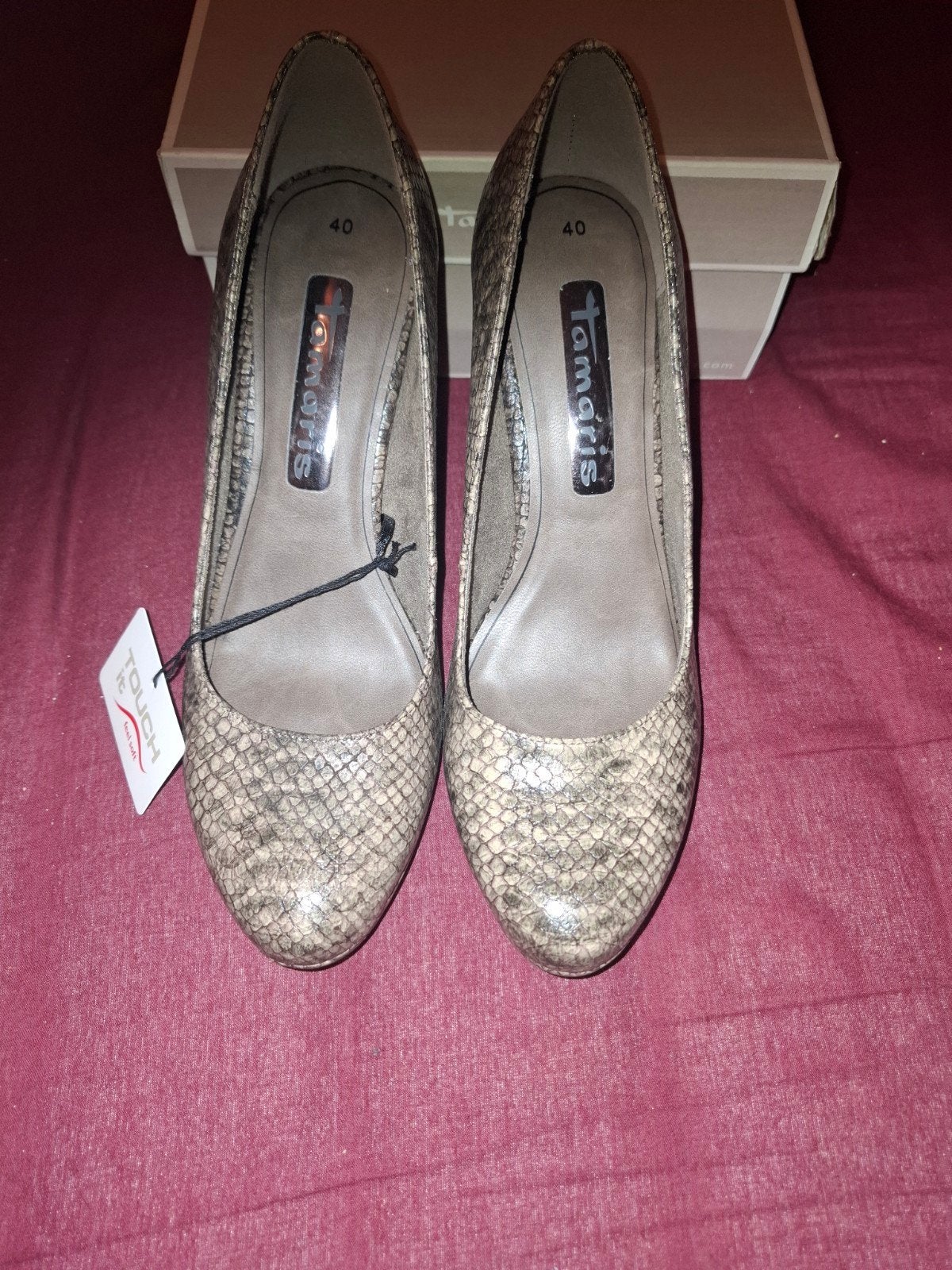 nieuwe Tamaris pumps slangen leer, Kleding | Dames, Schoenen, Ophalen, Pumps
