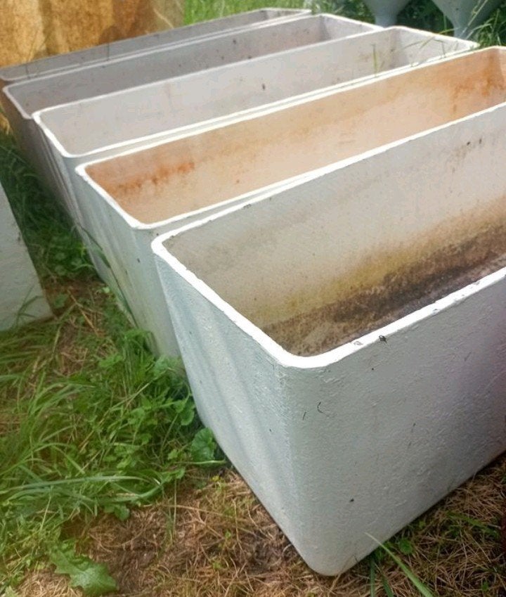 Jardinière vintage willy Guhl (plusieurs dispo ), Jardin & Terrasse, Enlèvement