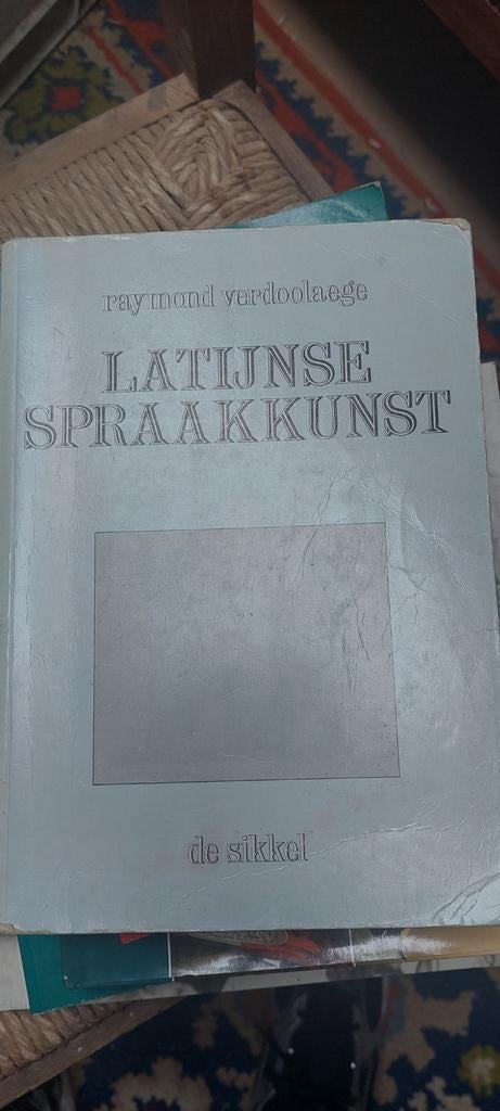 Latijnse spraakkunst   verdoolaege, Boeken, Ophalen of Verzenden
