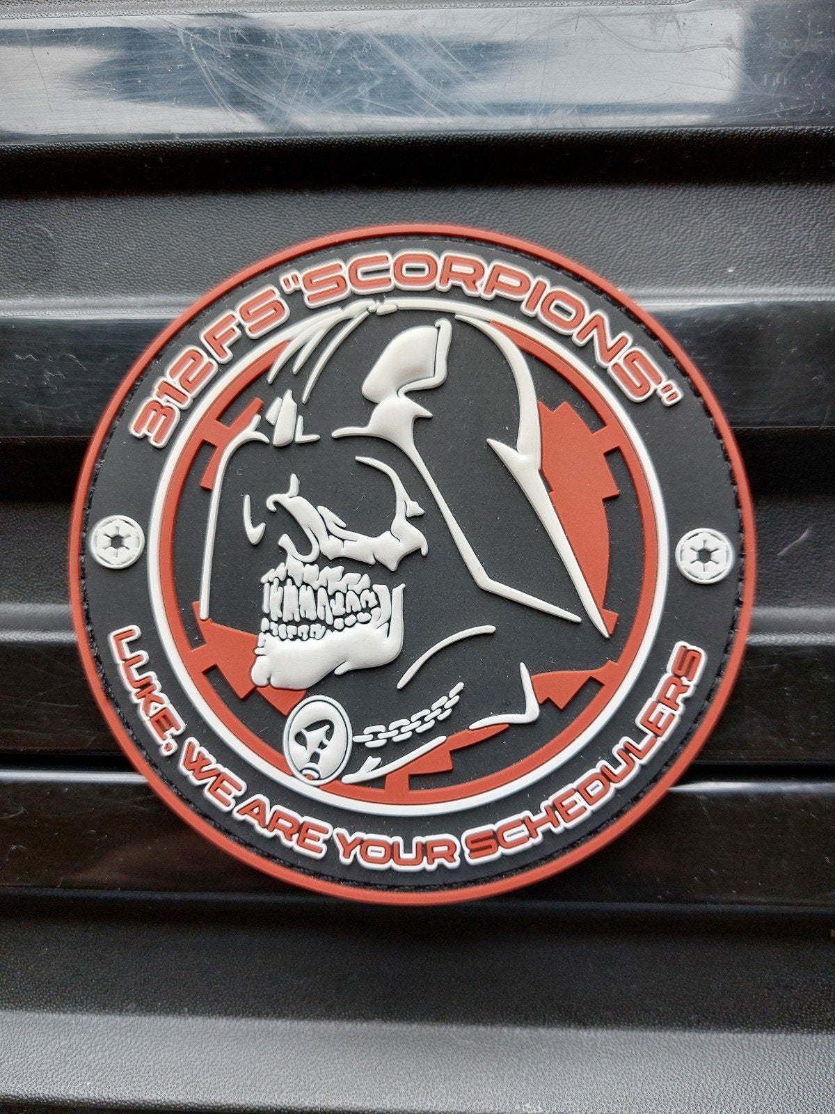 Patch Belgian Air Force 312 Squadron opleiding F-35 USA, Verzamelen, Militaria | Algemeen, Verzenden, Luchtmacht, Embleem of Badge
