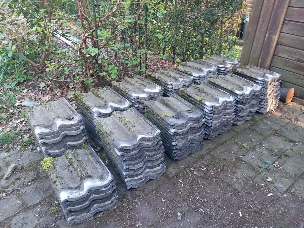 Sneldek pannen gratis! 140 stuks 14m², Ophalen