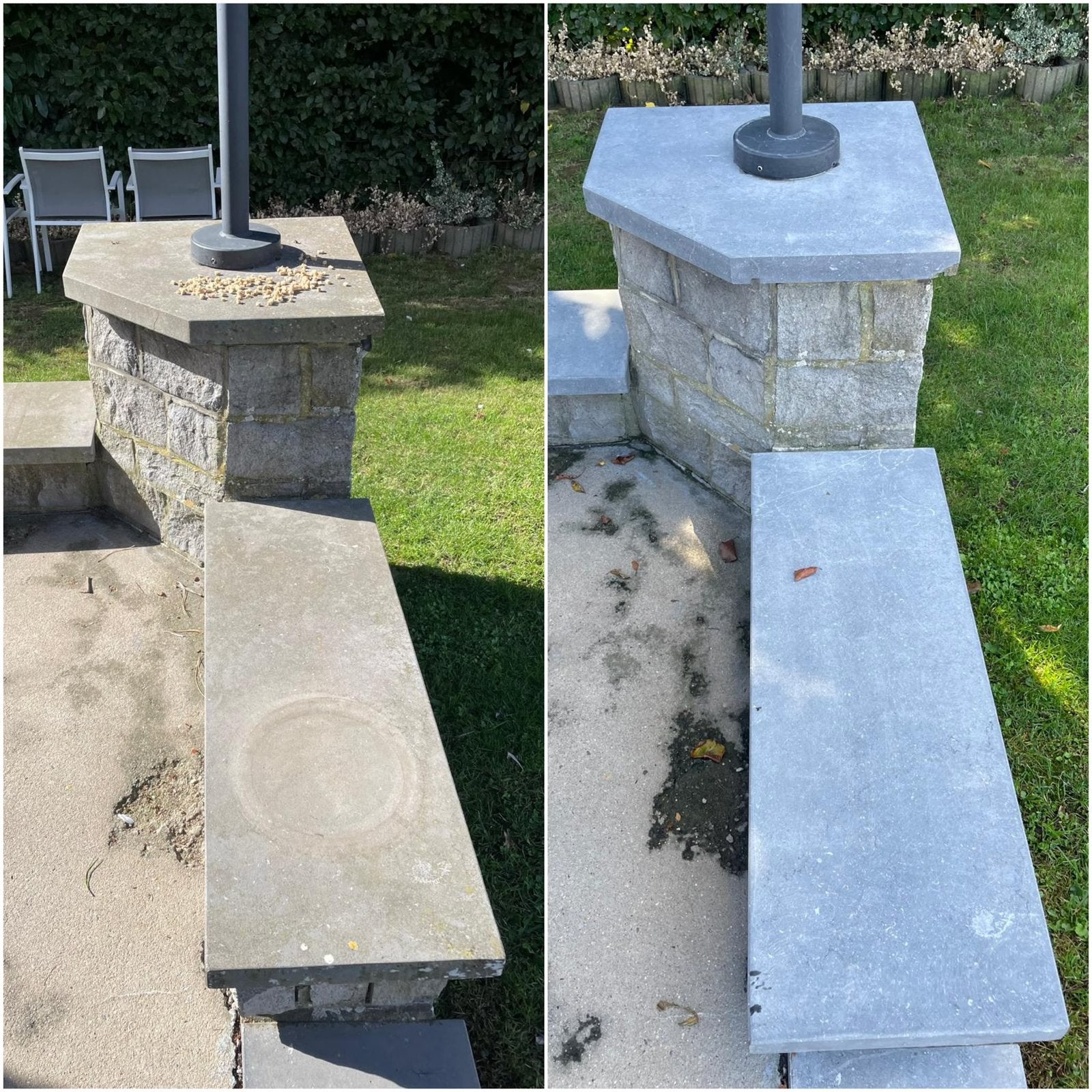 Reconditionnement de vos pierres bleue ternies par le temps, Enlèvement, Comme neuf