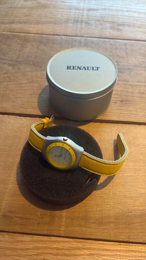Horloge renault, Handtassen en Accessoires, Horloges | Heren, Ophalen of Verzenden, Zo goed als nieuw, Polshorloge