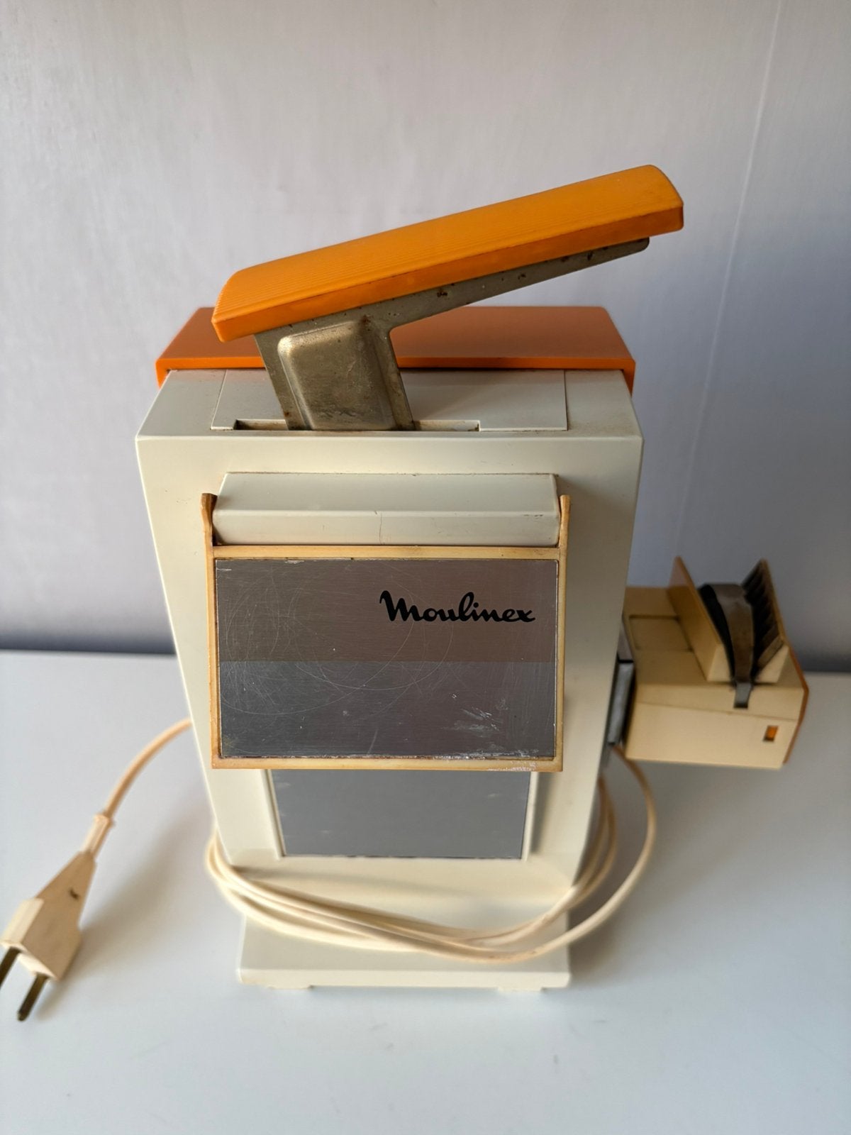 Ouvre boîte électrique vintage MOULINEX, Enlèvement ou Envoi, Utilisé