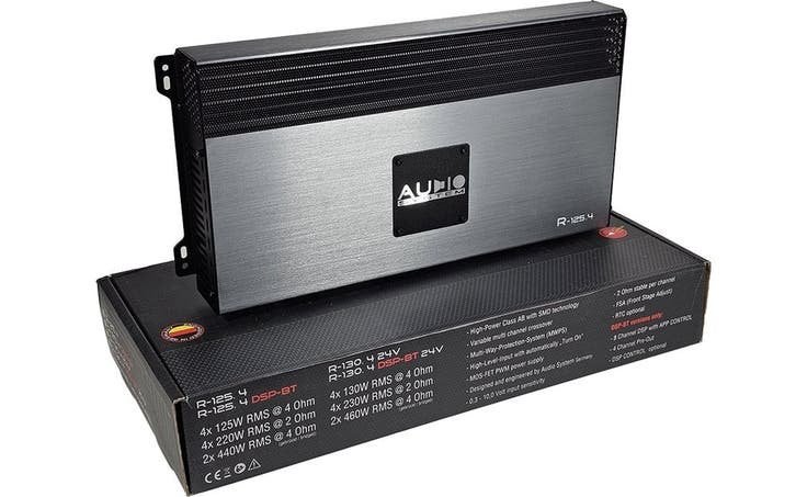 Audio System Radion R125.4 amp 4 kanaals 880 watts RMS