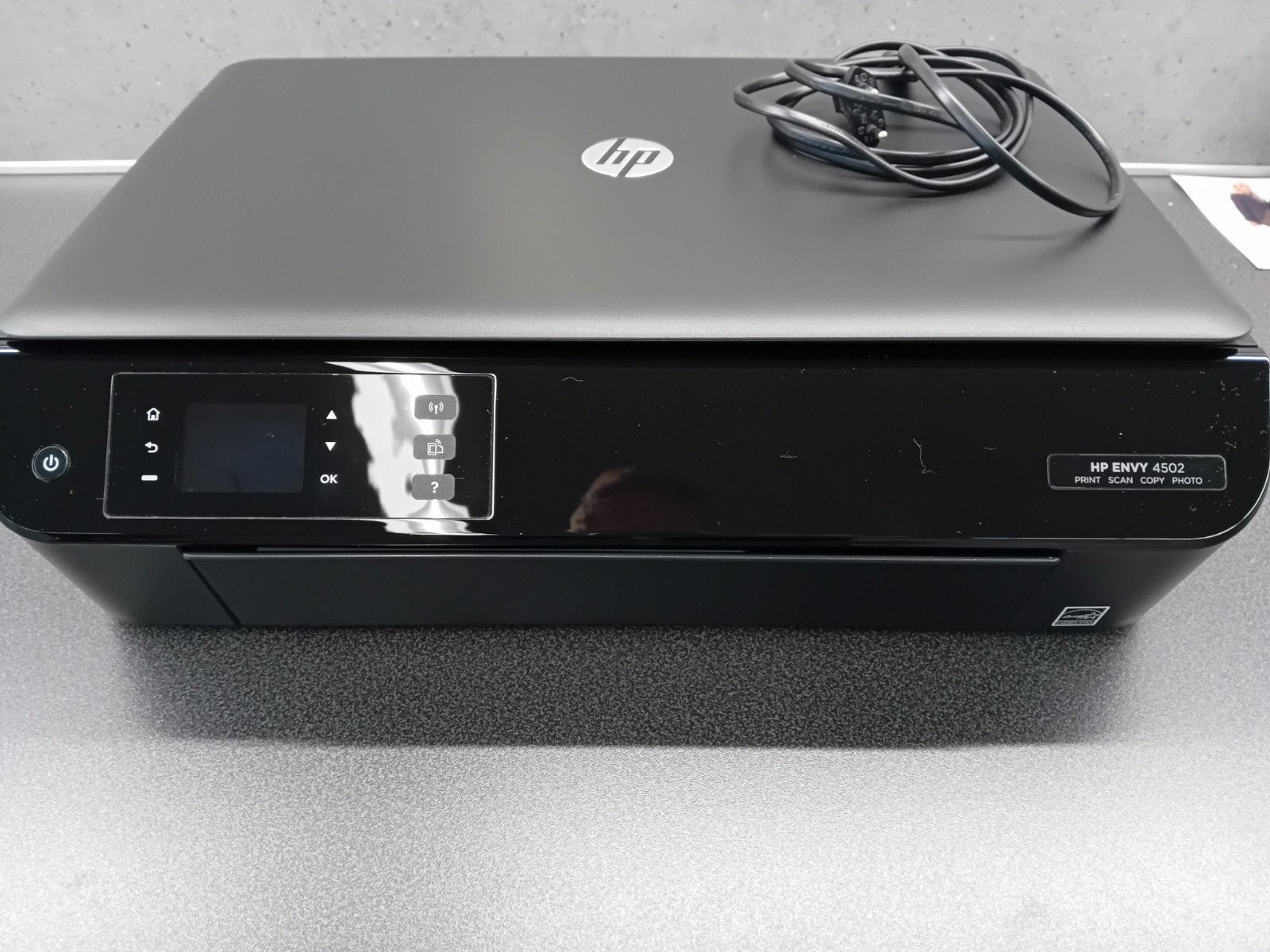 printer HP ENVY 4502, Ophalen, Gebruikt
