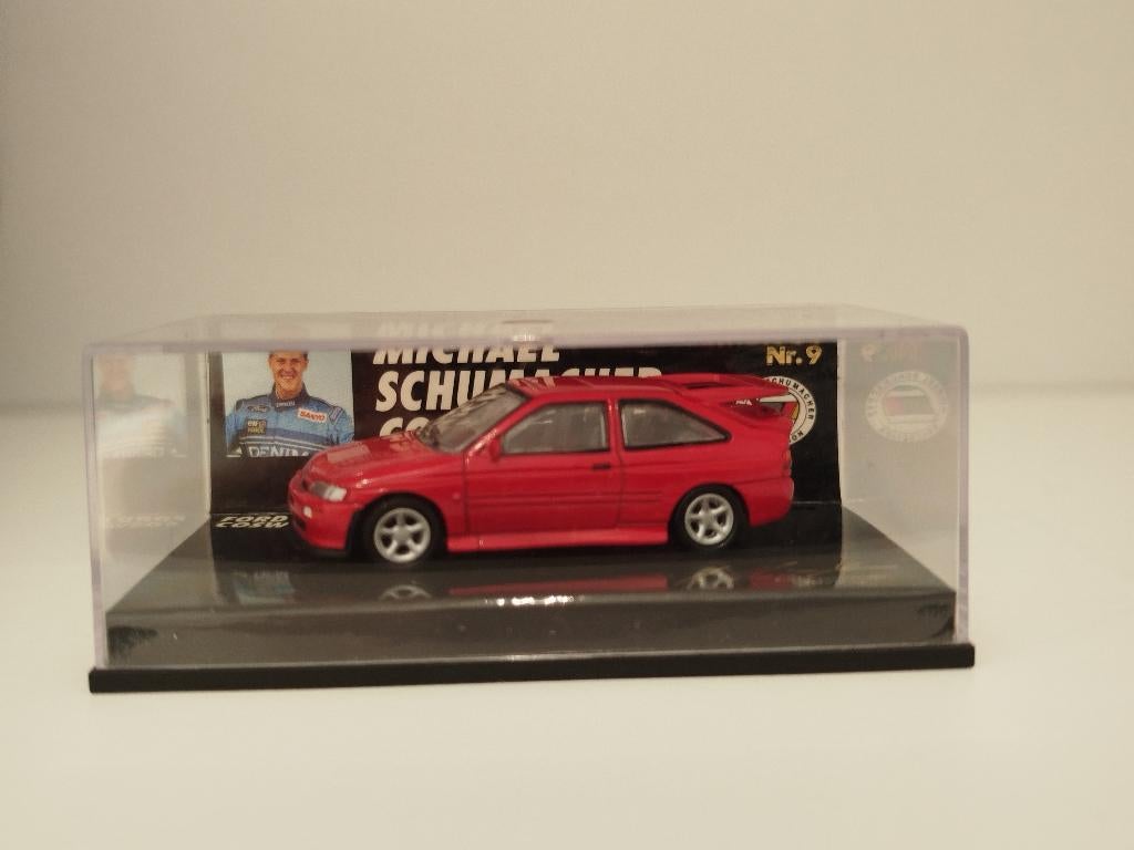 Minichamps Ford Escort Cosworth Schumacher Col. 1/64!, Hobby en Vrije tijd, Ophalen of Verzenden, Nieuw, Auto