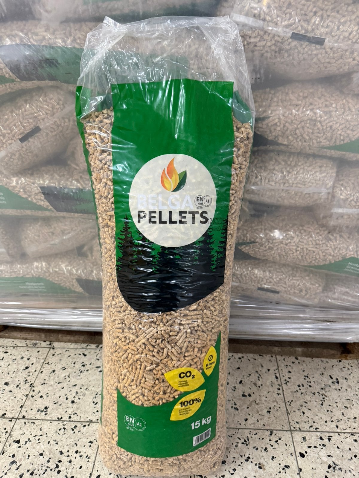 Houtpellets Belga Belgische top kwaliteit, Tuin en Terras, Ophalen