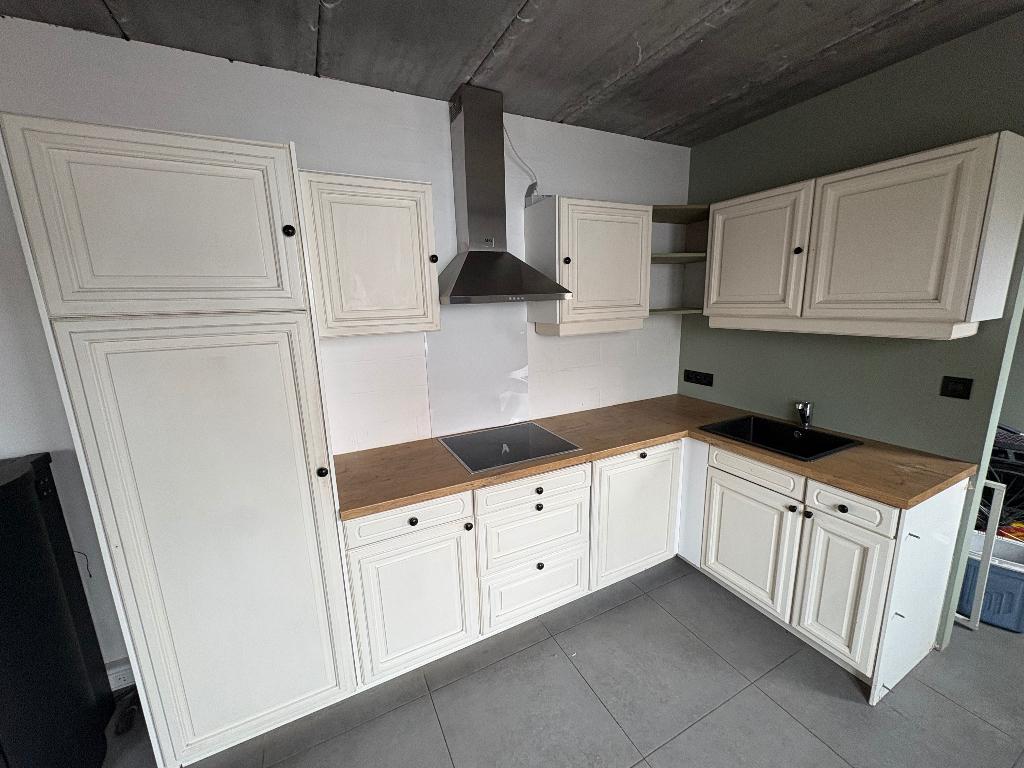 Keuken met toestellen, Ophalen, Gebruikt, Hoekkeuken, Hout