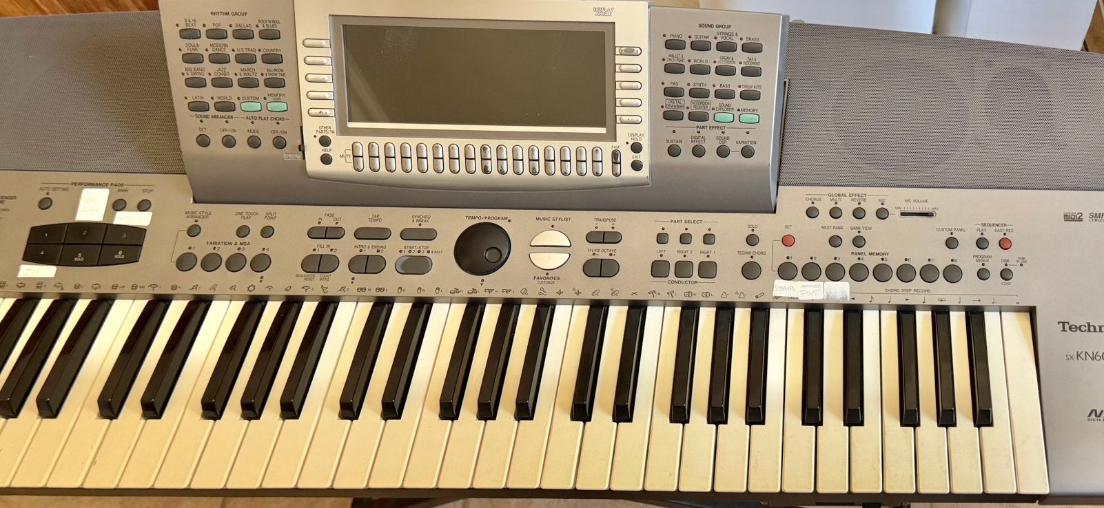 Technics SX-KN6000 – professioneel arranger keyboard, Met koffer of flightcase, Ophalen, Overige merken, 61 toetsen
