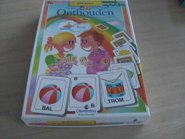 Spel "Woorden Onthouden" van Clementoni., Ophalen of Verzenden, Zo goed als nieuw, Taal en Lezen