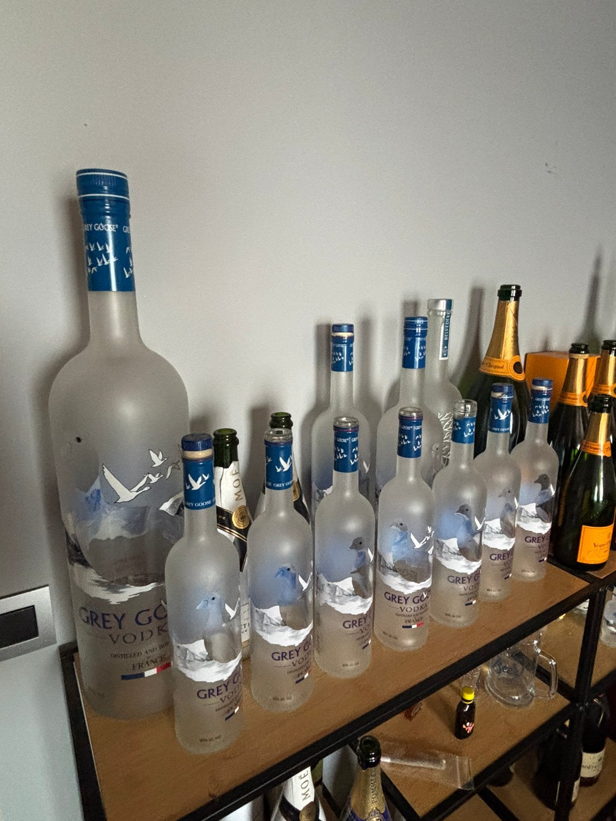 Drankflessen te koop + items, Ophalen, Zo goed als nieuw