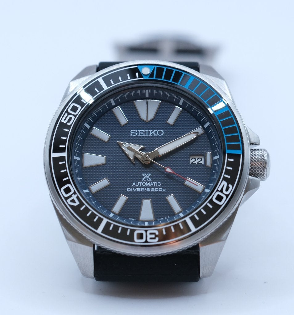 JDM Seiko Samurai SBDY007 Diver 200m Automatique 4R35, Enlèvement ou Envoi, Comme neuf