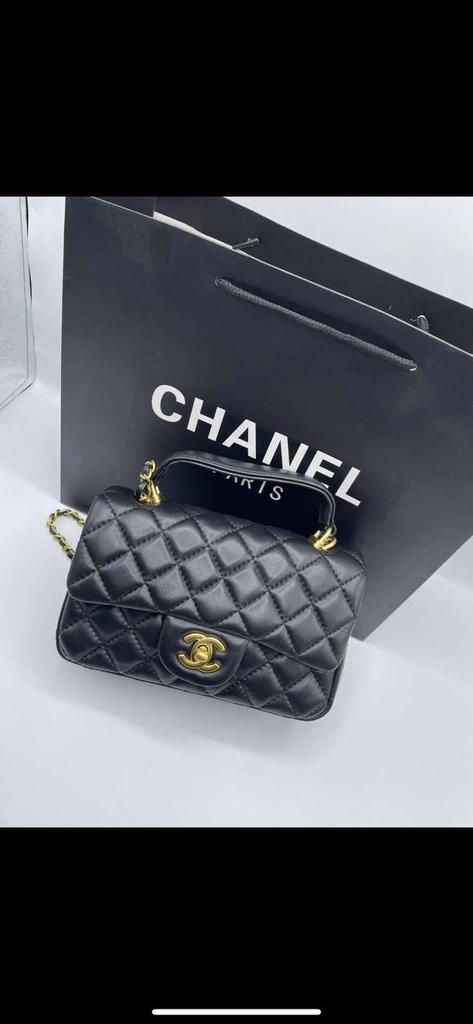 Chanel sacoche, Ophalen of Verzenden, Zo goed als nieuw