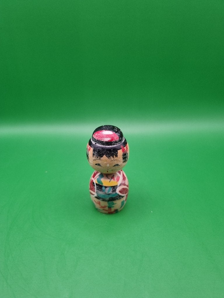 Kokeshi vintage Sosaku Bobblehead, Enlèvement ou Envoi, Japon, Bois, Poupée