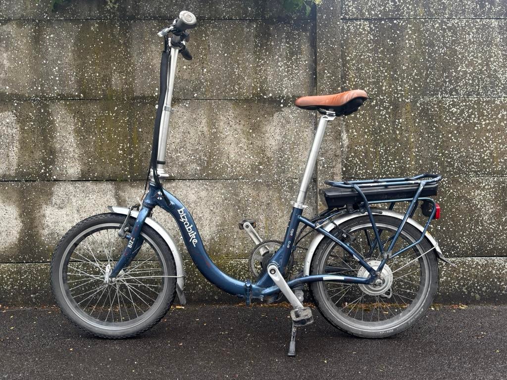 Elektrische Plooifiets, Fietsen en Brommers, Fietsen | Vouwfietsen, Zo goed als nieuw, Ophalen