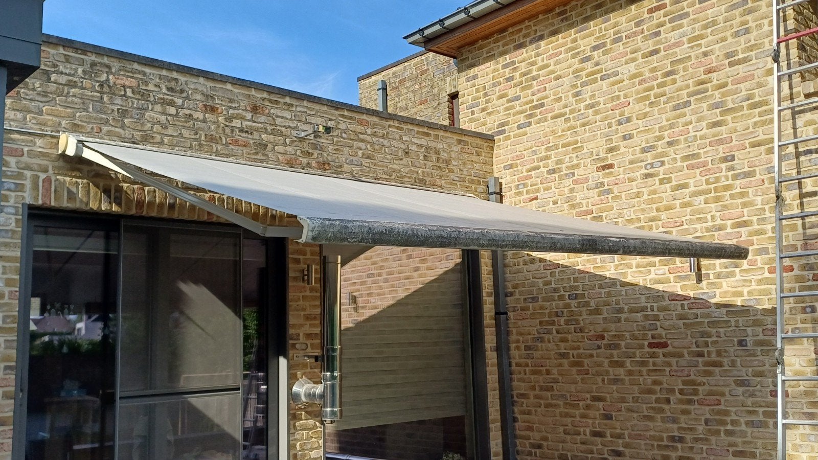 Electrische luifel 4m x 3m, Ophalen