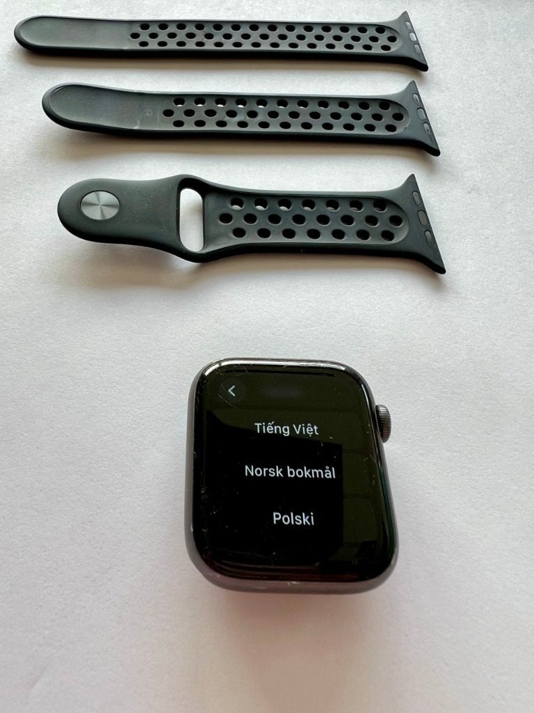 Apple watch 44mm - nike editie, Bijoux, Sacs & Beauté, Montres connectées, Enlèvement ou Envoi, Apple Watch, IOS, Utilisé