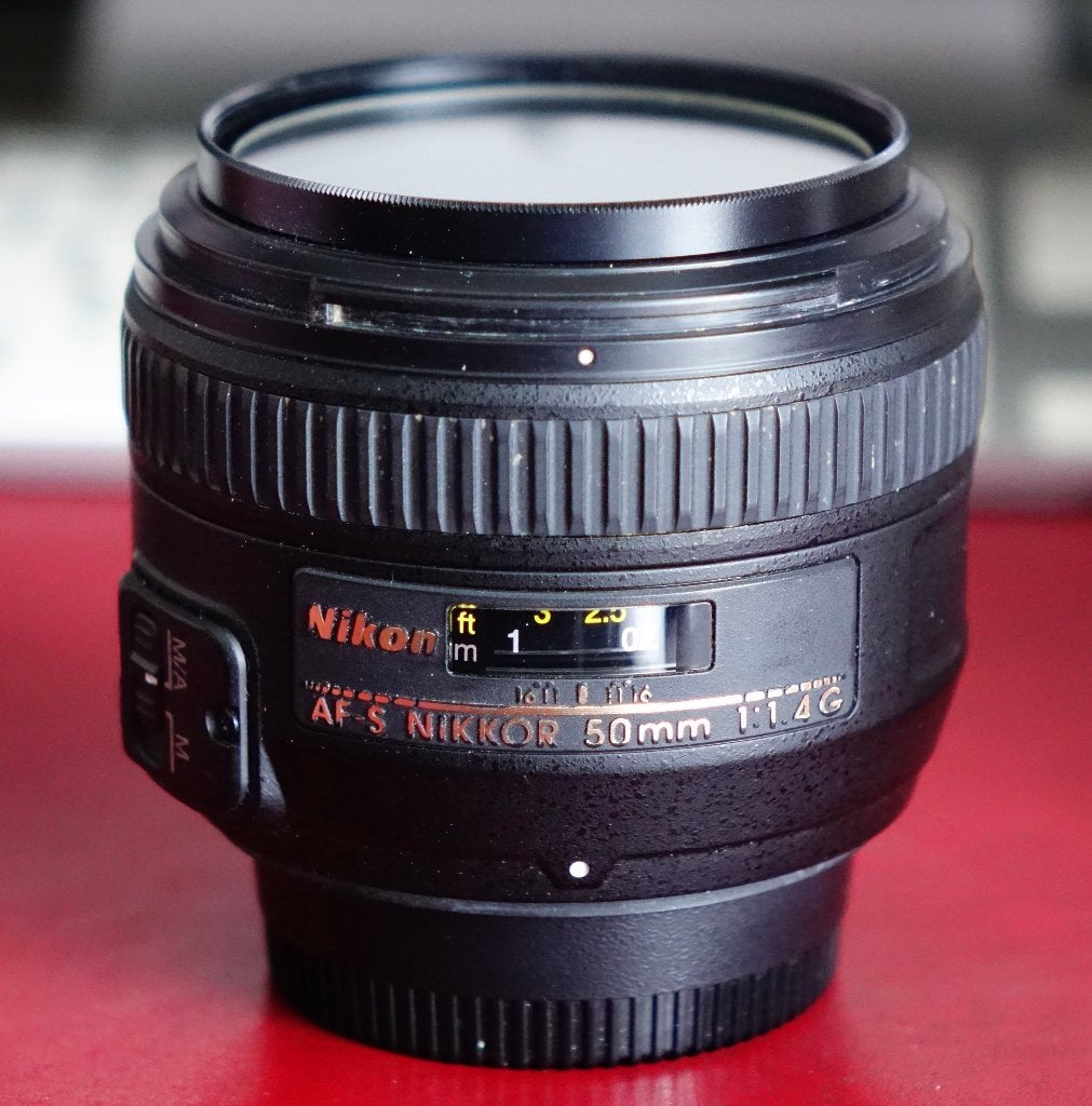 Nikon Lens AF-S 50mm 1:1,4 als nieuw met UV filter, TV, Hi-fi & Vidéo, Enlèvement ou Envoi, Lentille standard, Nikon, Comme neuf