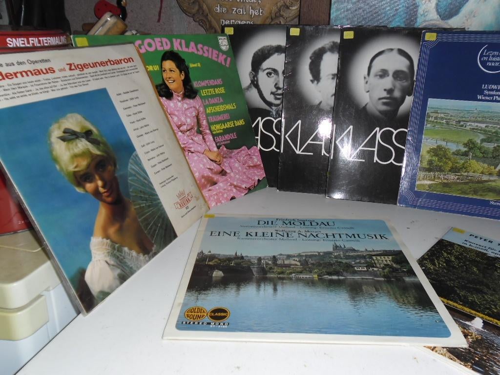 33 klassieke lp'''s  één KOOP . doe een mooi bod, Cd's en Dvd's, Originele persing, Ophalen, Classicisme, Zo goed als nieuw