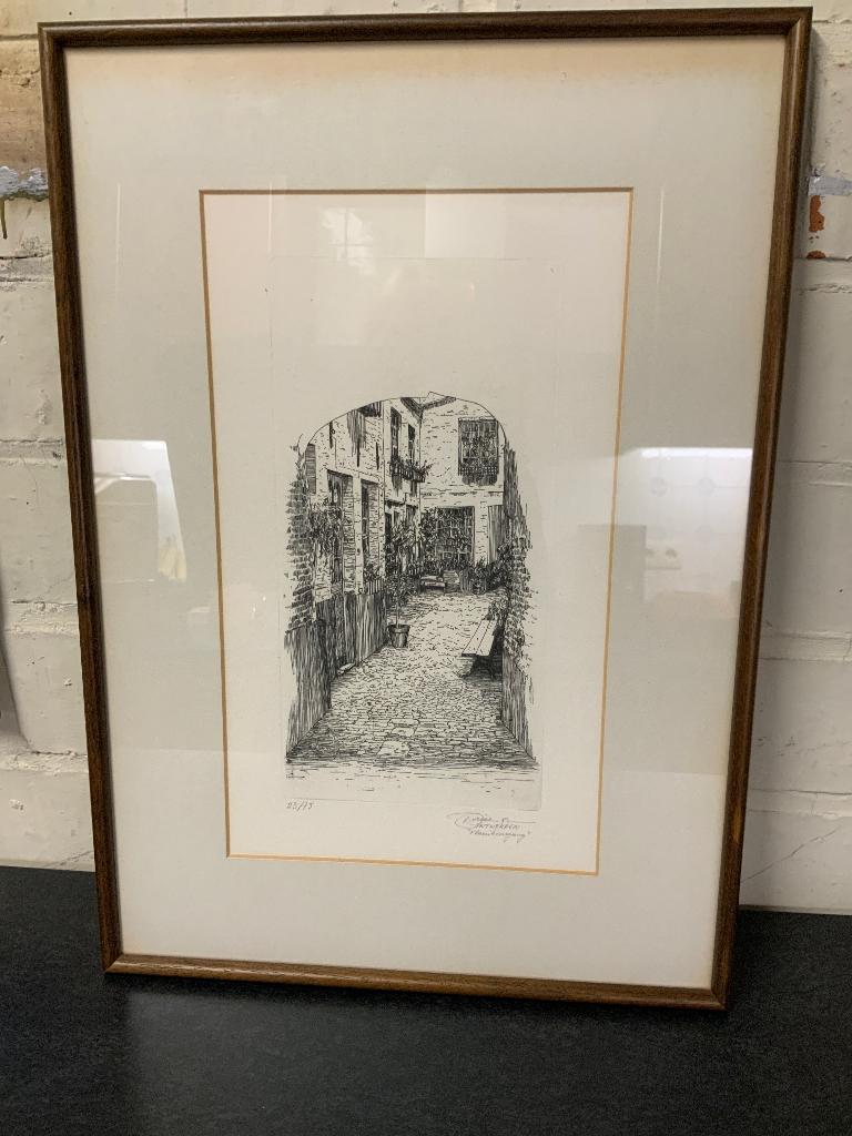 Pentekening Antwerpen, Ophalen