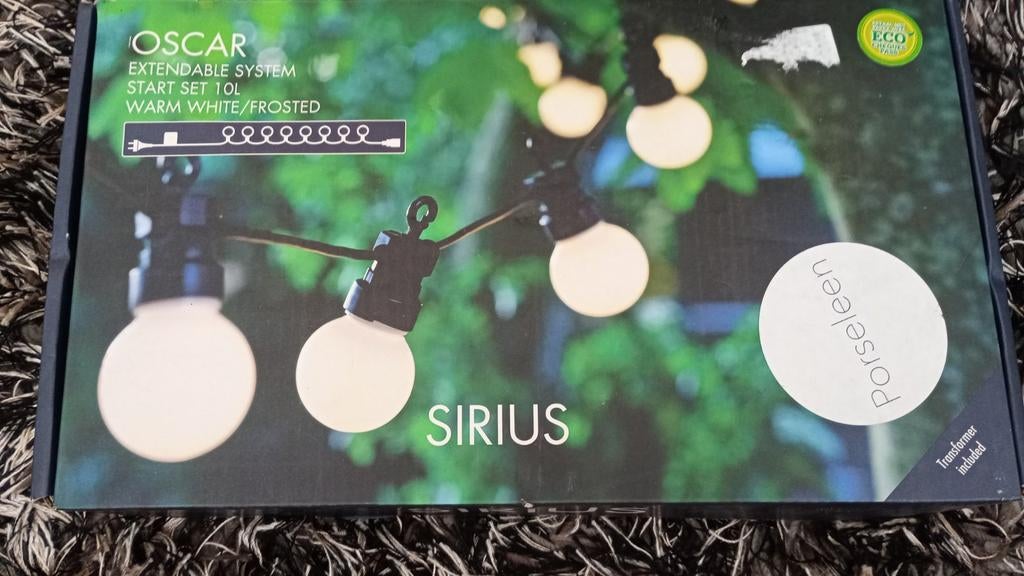 Guirlande de lampes Sirius NEUVE - jamais utilisée, Enlèvement