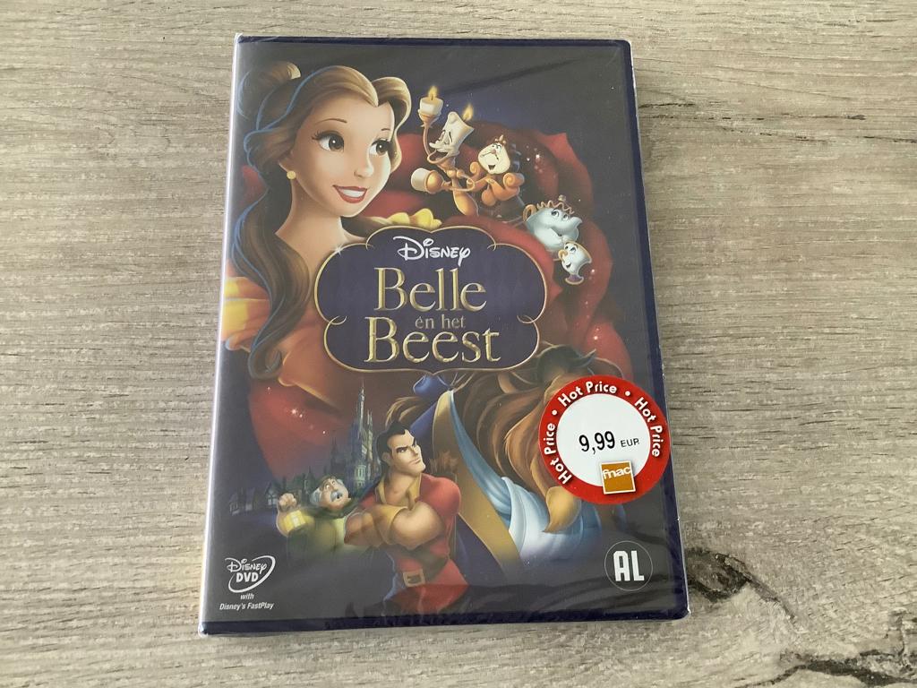 Disney Belle en het beest DVD (Nieuw), Cd's en Dvd's, Europees, Tekenfilm, Alle leeftijden, Ophalen of Verzenden