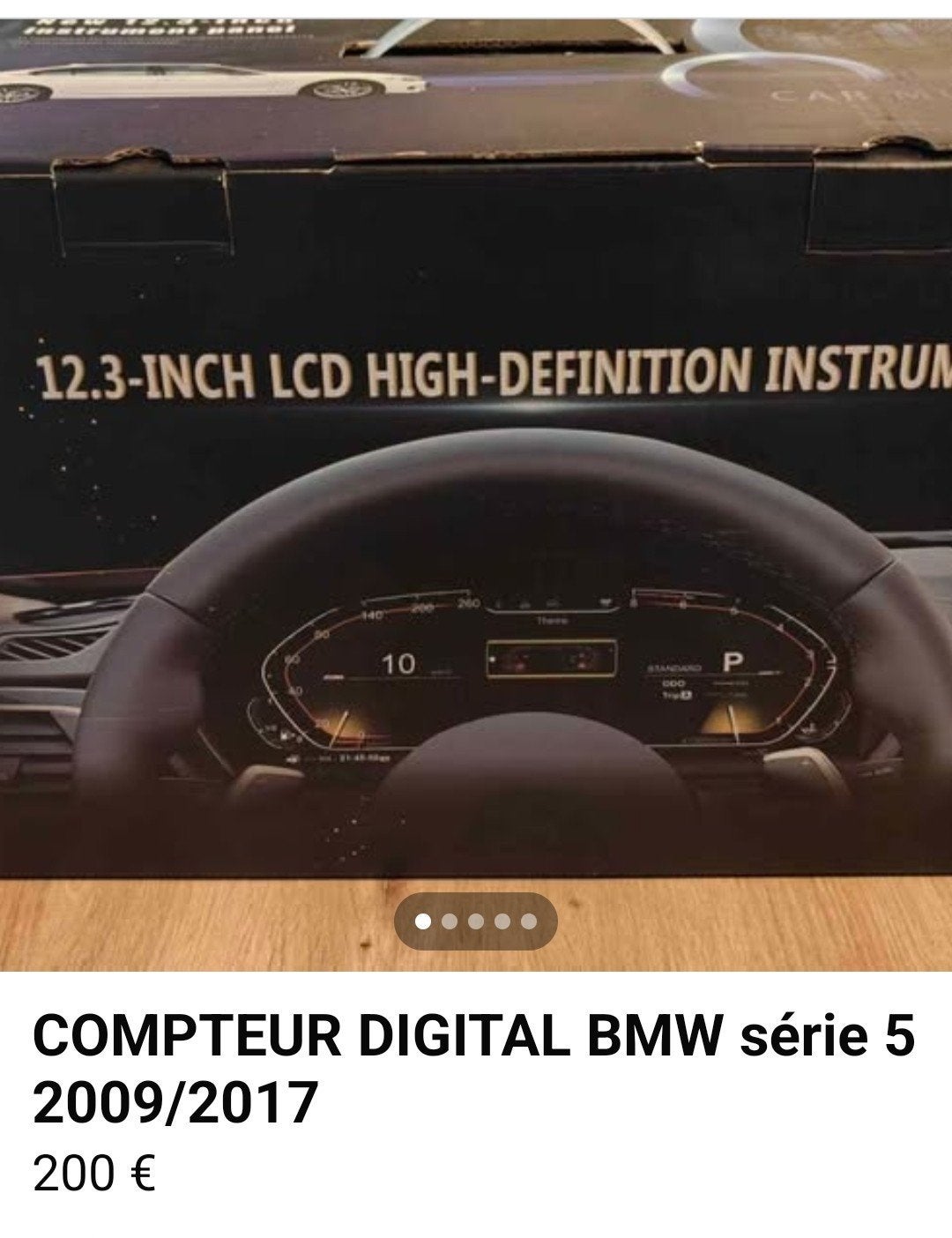 BMW 5-serie 2009/2017 digitale snelheidsmeter, Auto-onderdelen, Dashboard en Schakelaars, BMW, Ophalen of Verzenden