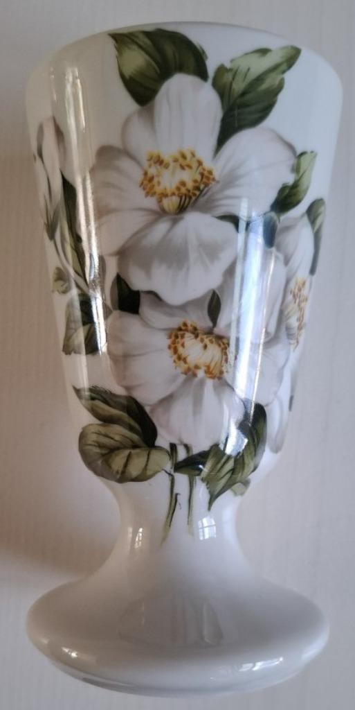 Franse beker, Kerstroos / Helleborus, Porcelaine de Paris, Enlèvement ou Envoi