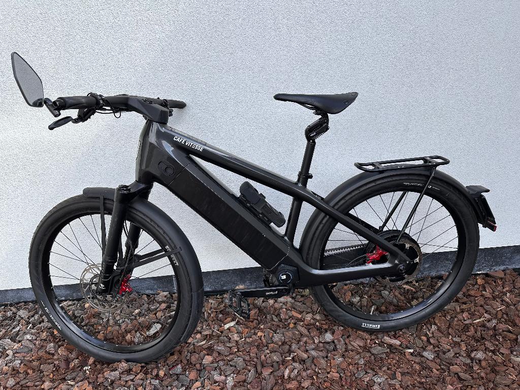 Stromer ST7 Medium - full option - slechts 3400km, Fietsen en Brommers, Elektrische fietsen, Ophalen, Zo goed als nieuw, 51 tot 55 cm