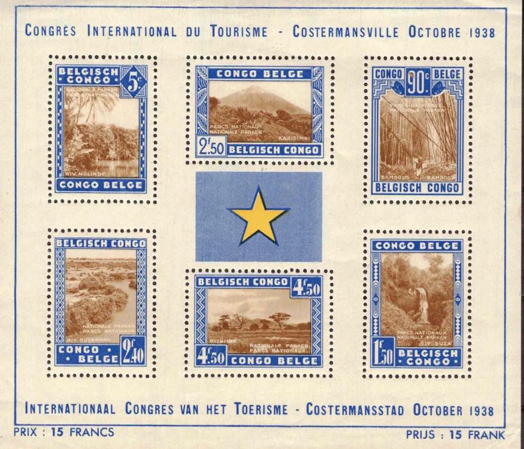 postzegels belgie belgische congo Blok 2 xx, Enlèvement ou Envoi, Non oblitéré, Neuf, Sans timbre