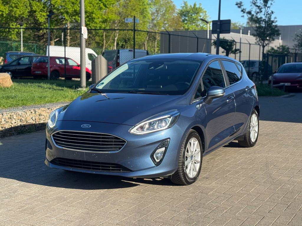 Ford Fiësta | Automaat | Benzine, Auto's, Gebruikt, Euro 6, Blauw, Bedrijf