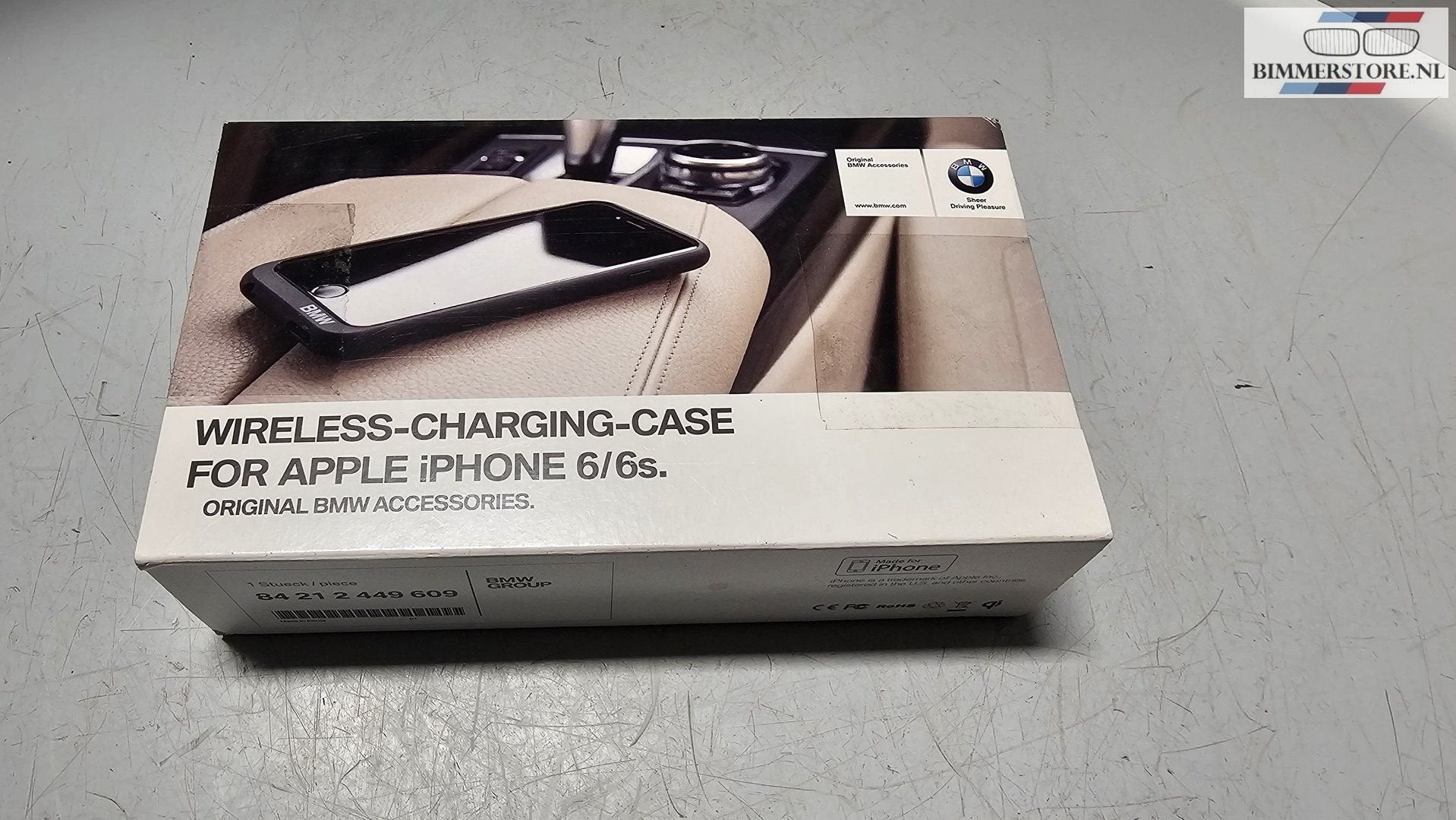 Telefoonhoes draadloos opladen iPhone 6 6s BMW 84212449609 2, Telecommunicatie, Mobiele telefoons | Hoesjes en Screenprotectors | Overige merken