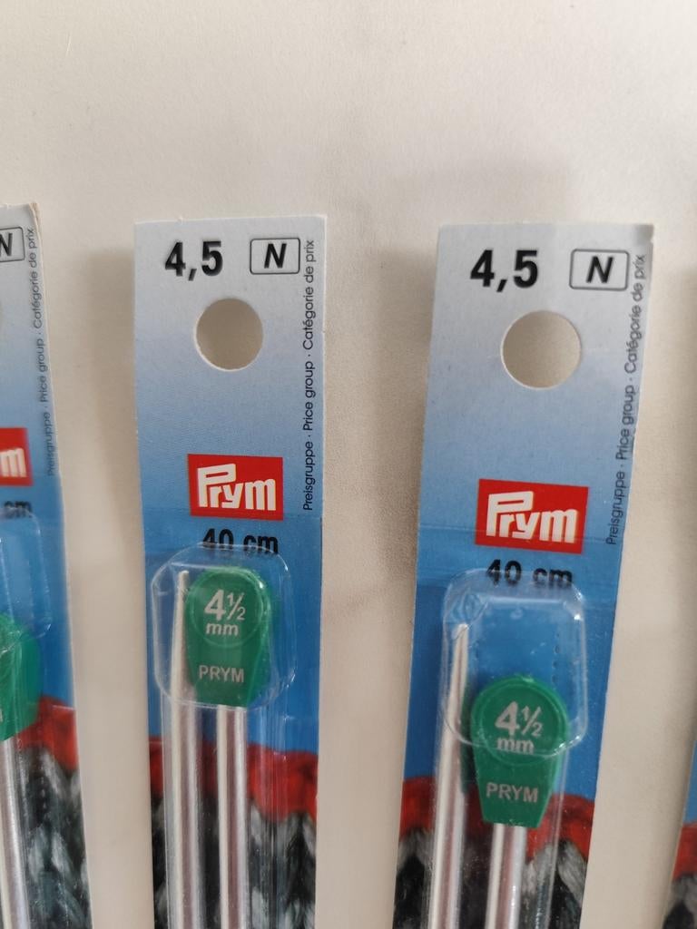 Breinaald PRYM, 4,5mm/40cm. NIEUW., Enlèvement