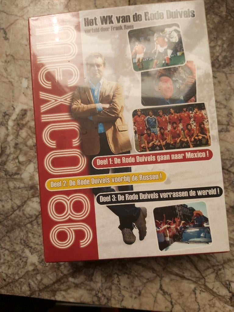 Het wk van de rode duivels mexico 98, Cd's en Dvd's, Alle leeftijden, Ophalen of Verzenden, Nieuw in verpakking, Voetbal