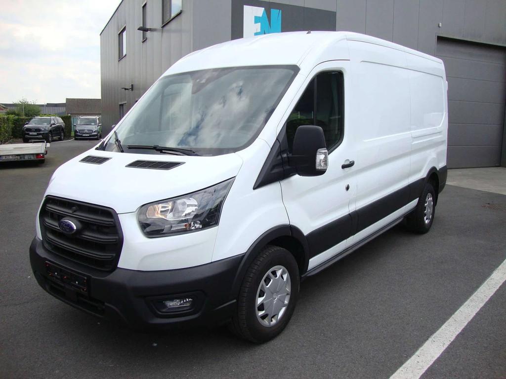 Ford Transit 2.0 tdci, 130pk, L3H2, camera, 2023, veel optie, Auto's, Bestelwagens en Lichte vracht, Stof, Gebruikt, Euro 6, 4 cilinders