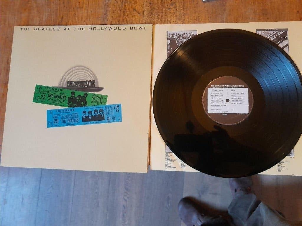 LP Beatles At The Hollywood bowl, Gebruikt, Inclusief binnenhoes, Ophalen of Verzenden, 1970 - 1979