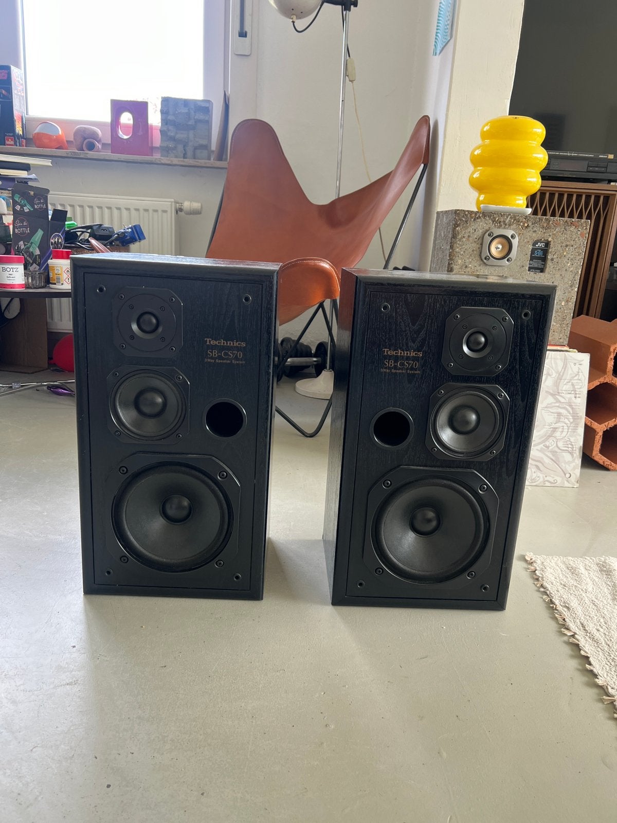 Hifi speakerset Technics, Enlèvement, Utilisé