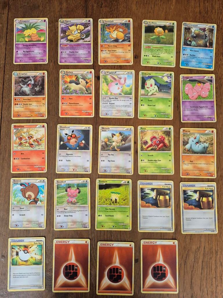 Pokémon Heartgold & Soulsilver Series | 67 kaarten, Enlèvement ou Envoi